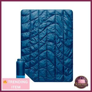 Ultra-Packable Travel Blanket with Nanoloft Insulation, 100% Recycled Polyester